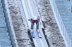 Yurii Yaniuk beim Einzelwettbewerb