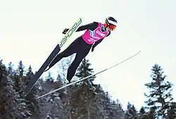 Marco Wörgötter beim Einzelwettbewerb