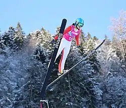 Delia Folea beim Einzelwettbewerb