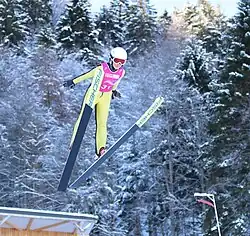 Esmeralda Gobozova beim Einzelwettbewerb