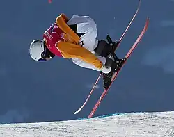 Matěj Švancer beim Slopestyle-Wettbewerb