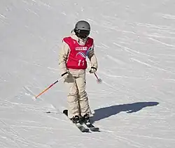 Akane Nakata beim Halfpipe-Wettbewerb