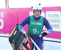 Matthew Greiner beim Teamstaffel-Wettbewerb