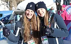 Nadia Falkensteiner und Katharina Putzer