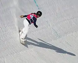 María Chávez beim Halfpipe-Wettbewerb