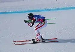 Marcus Plank beim Team-Ski-Snowboard-Cross-Wettbewerb