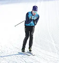 Alexander Ståhlberg beim Nordic-Mixed-Team-Wettbewerb