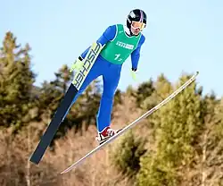 Wladimir Witaljewitsch Malow beim Nordic-Mixed-Team-Wettbewerb