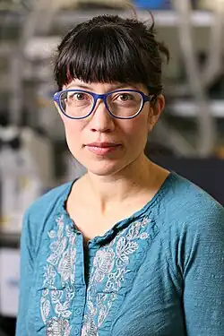 Suliana Manley in ihrem Labor