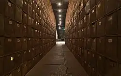 Installation als Teil der Ausstellung Die Zwangsarbeiter in der Völklinger Hütte, 2018