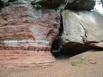 Naturdenkmal Gebrochener Felsen