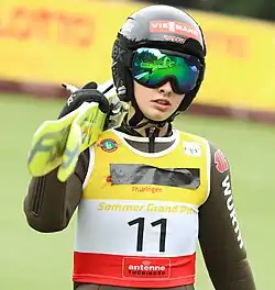Marie Naehring beim Sommer Grand Prix 2021 in Oberhof