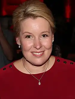 Franziska Giffey (21. Dezember 2021 bis 27. April 2023)