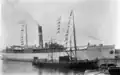 Joseph die Giorgio, gebaut 1903 bei der Framnæs mek. Verksted, Sandefjord war ein Dampfer der Mosquito-Flotte, der an Joseph di Giorgio, Baltimore vercharted war