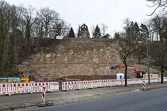 Dezember 2021 Hangsanierung am Georgenberg abgeschlossen