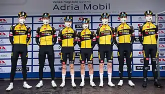 Mannschaftsfoto Team Visma-Lease a Bike Development