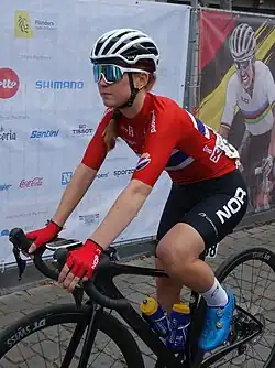 Ingvild Gåskjenn bei den Straßenradsport-Weltmeisterschaften 2021