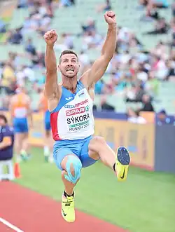 Jiří Sýkora stieg nach drei ungültigen Versuchen im Kugelstoßen aus dem Wettkampf&nbsp;aus