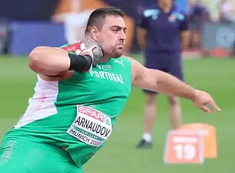 Tsanko Arnaudov bei den Europameisterschaften 2022 in München