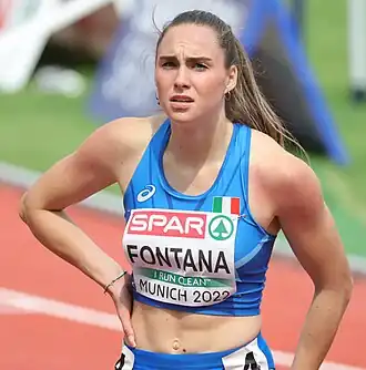 Vittoria Fontana bei den Europameisterschaften 2022 in München