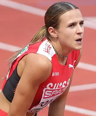 Léonie Pointet bei den Europameisterschaften 2022 in München