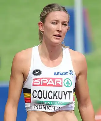 Paulien Couckuyt bei den Europameisterschaften 2022 in München