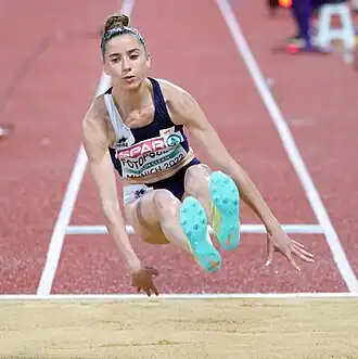 Filippa Kviten bei den Europameisterschaften 2022 in München