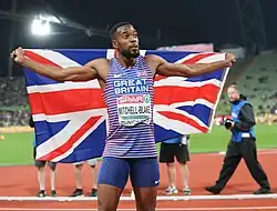 Vizeeuropameister Nethaneel Mitchell-Blake