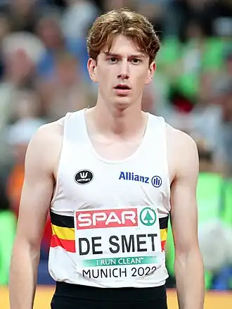 Tibo De Smet bei den Europameisterschaften 2022 in München