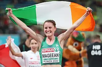 Ciara Mageean bei den Europameisterschaften 2022 in München