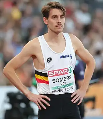 Michael Somers bei den Europameisterschaften 2022 in München