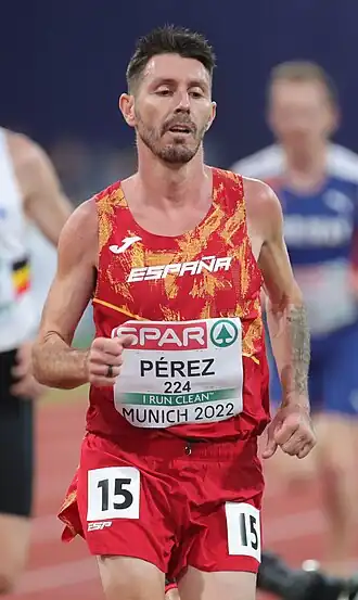Juan Antonio Pérez bei den Europameisterschaften 2022 in München