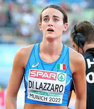 Elisa Maria Di Lazzaro bei den Europameisterschaften 2022 in München