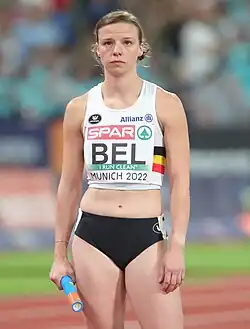 Elise Mehuys bei den Europameisterschaften 2022 in München