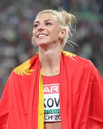 Marija Vuković bei den Europameisterschaften 2022 in München