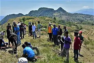 Auf dem Berg Caicoli