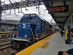 Zug mit BL20GH in Bridgeport (2022)