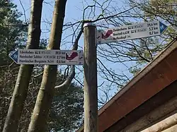 Wegweiser am Speierheld