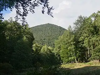 Kesselberg: Blick vom Meisental