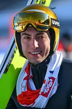 Kostner beim Weltcup 2023 in Seefeld