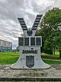 Solidarność-Denkmal, Plac Centralny