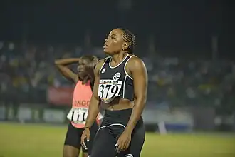 Ebony Morrison bei den Afrikaspielen 2023 in Accra