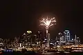 Feuerwerk in Auckland