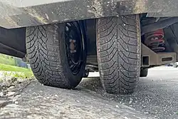 Die beiden Hinterräder …