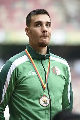 Medhi Amar Rouana bei den Afrikameisterschaften 2024 in Douala