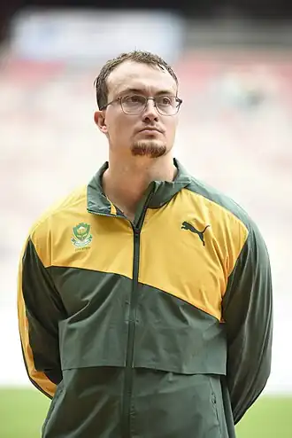 Kyle Rademeyer bei den Afrikameisterschaften 2024 in Douala