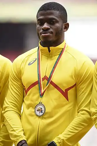 Ibrahim Fuseini bei den Afrikameisterschaften 2024 in Douala