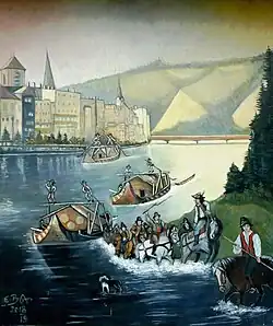 Treideler am Inn in Wasserburg am Inn