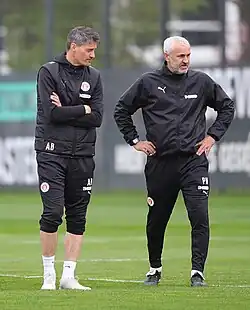 Alexander Blessin (li.) und Peter Németh