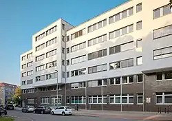 Gebäude des Sozialgerichts Duisburg in der Aakerfährstrasse 40